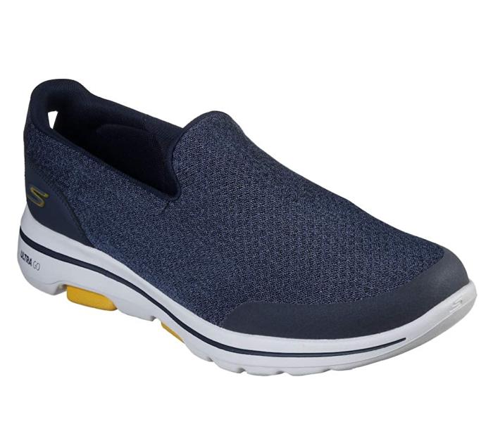 skechers go walk mens yellow