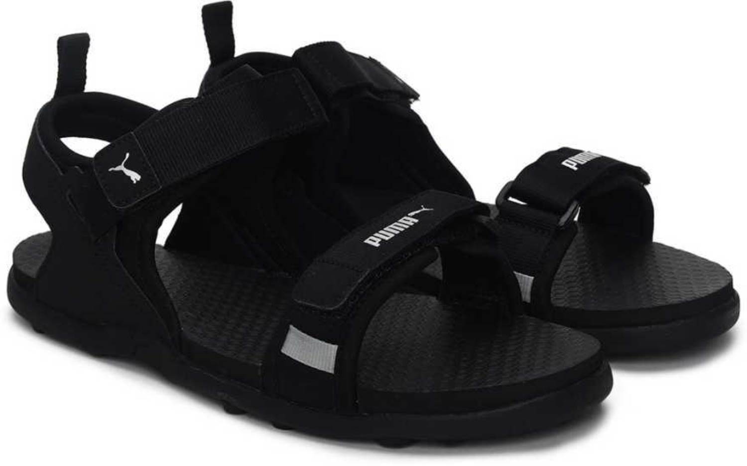 PUMA Stride one8 Men Black Sandals - Buy PUMA Stride one8 Men Black Sandals  Online at Best Price - Shop Online for Footwears in India | Flipkart.com