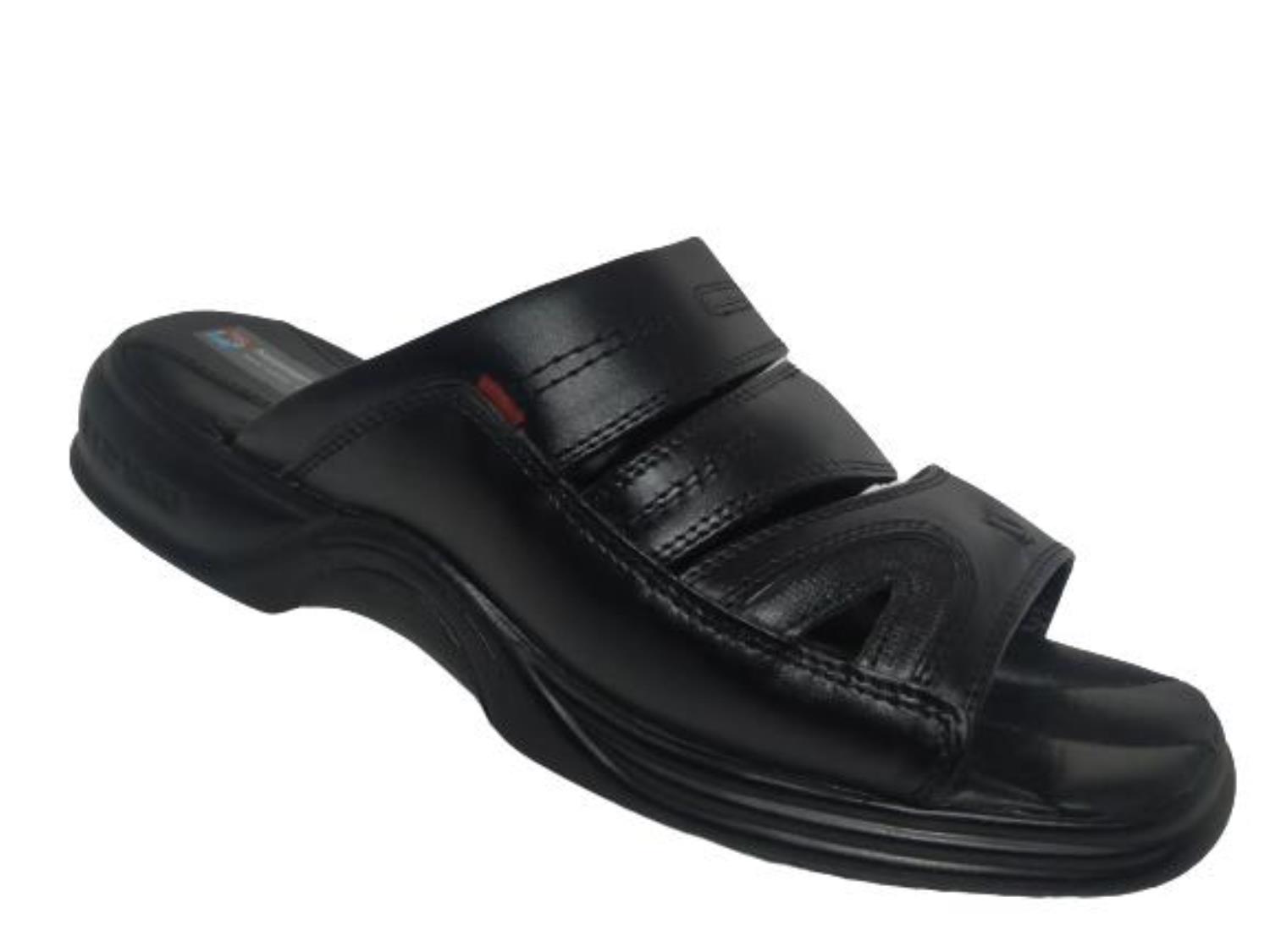 Red Chief Brand Men s RC330 Casual Chappal Sandal Black RAJASHOES