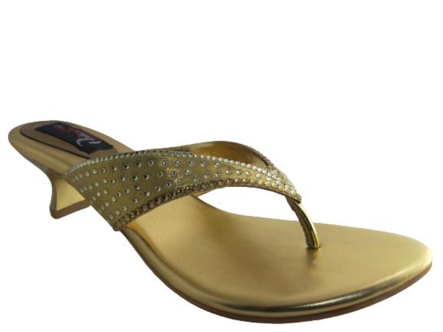 Raja Shoes Brands Women's SH-4801 Partywear Wedding Heels Chappal ...