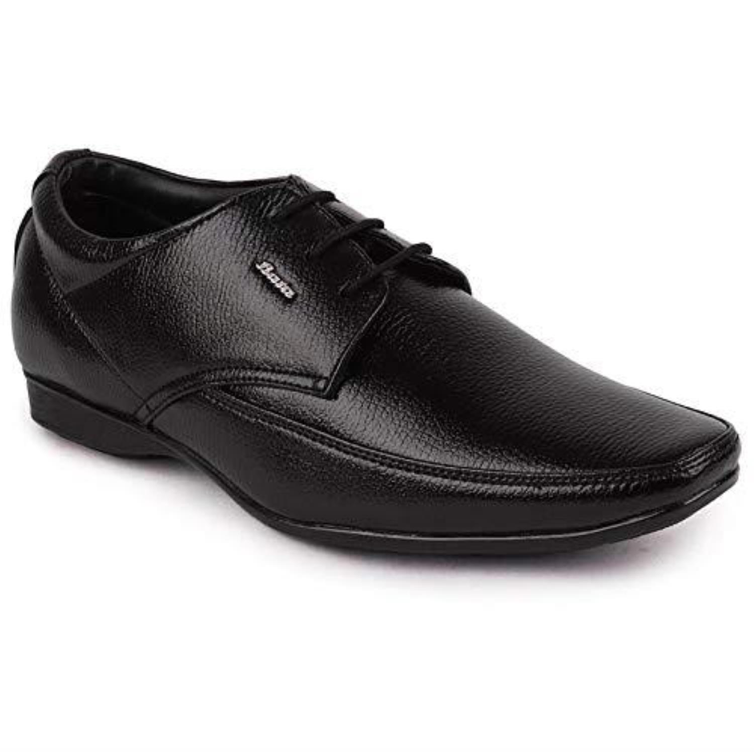 Bata black leather oxford on sale shoes