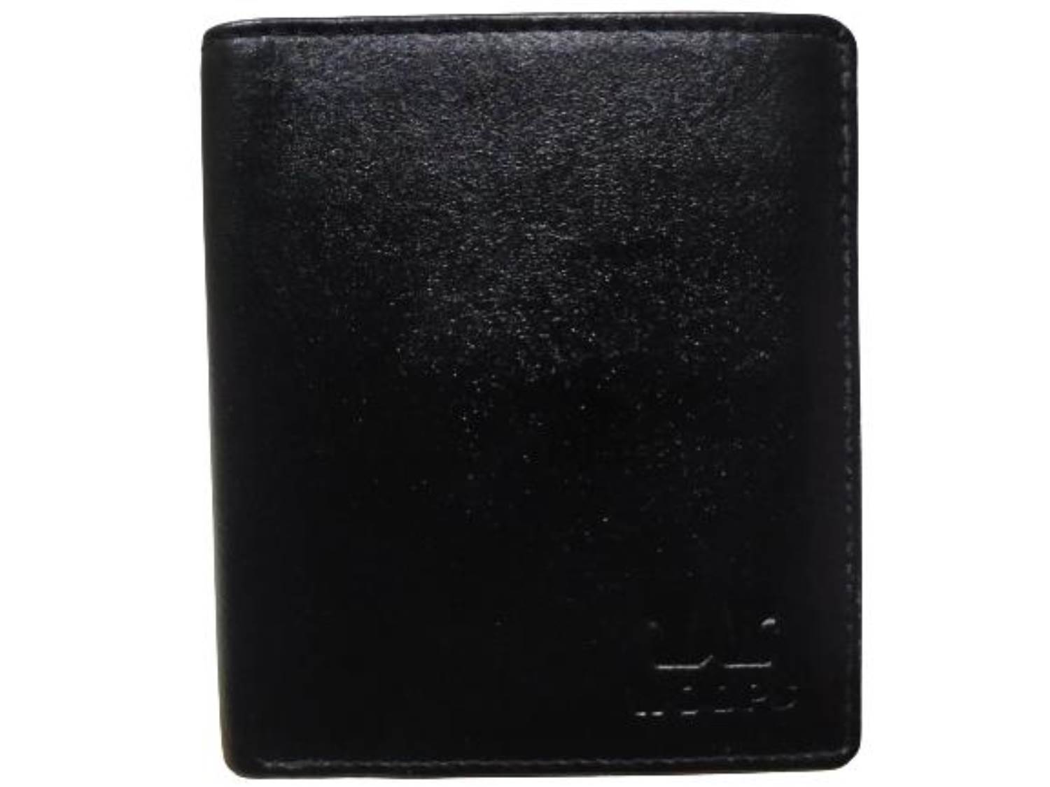 Woops Brand Men's 638 Black Leather Wallet :: RAJASHOES