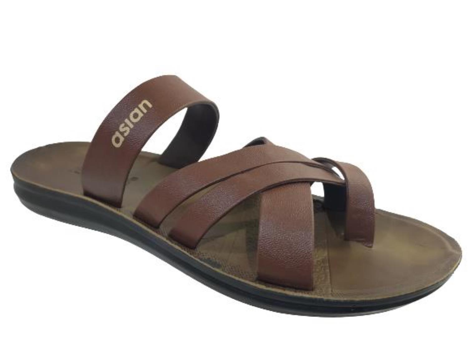 BLACK ASIAN MEN'S PU SOLE SLIPPER at Rs 300/pair in Ahmedabad | ID:  2849540284688