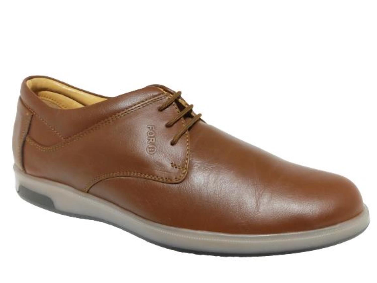 For B Brand Men's F1F1 Laced Casual Formal Shoes (Tan) :: RAJASHOES