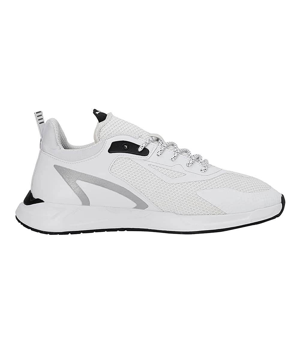 Puma Brand Mens BMW MMS ZenonSpeed White-Black Sneaker Sports 