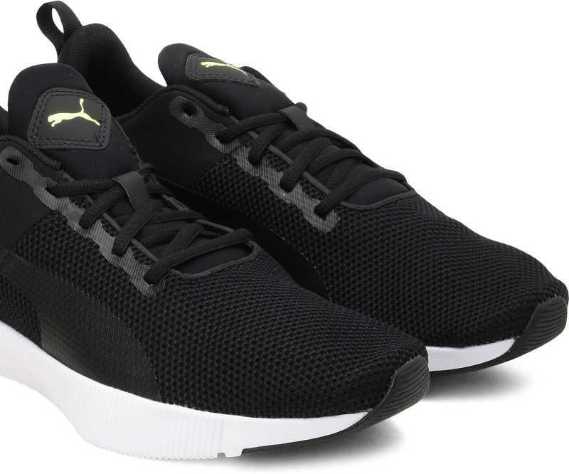 Puma Brand Men's Flyer Runner Laced Sports Shoes 192257 13 (black 