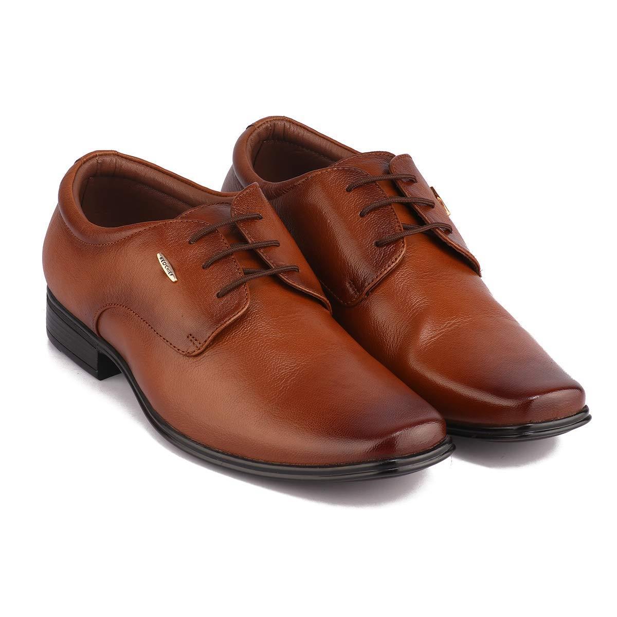 Red chief tan formal shoes sale