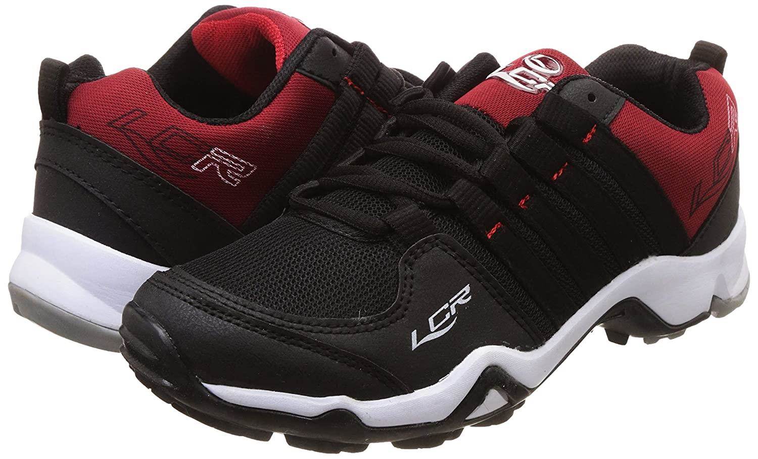 Buy Lancer INDUS-268BLK-RED Black Red Lightweight Shoes Online at Best  Prices in India - JioMart.