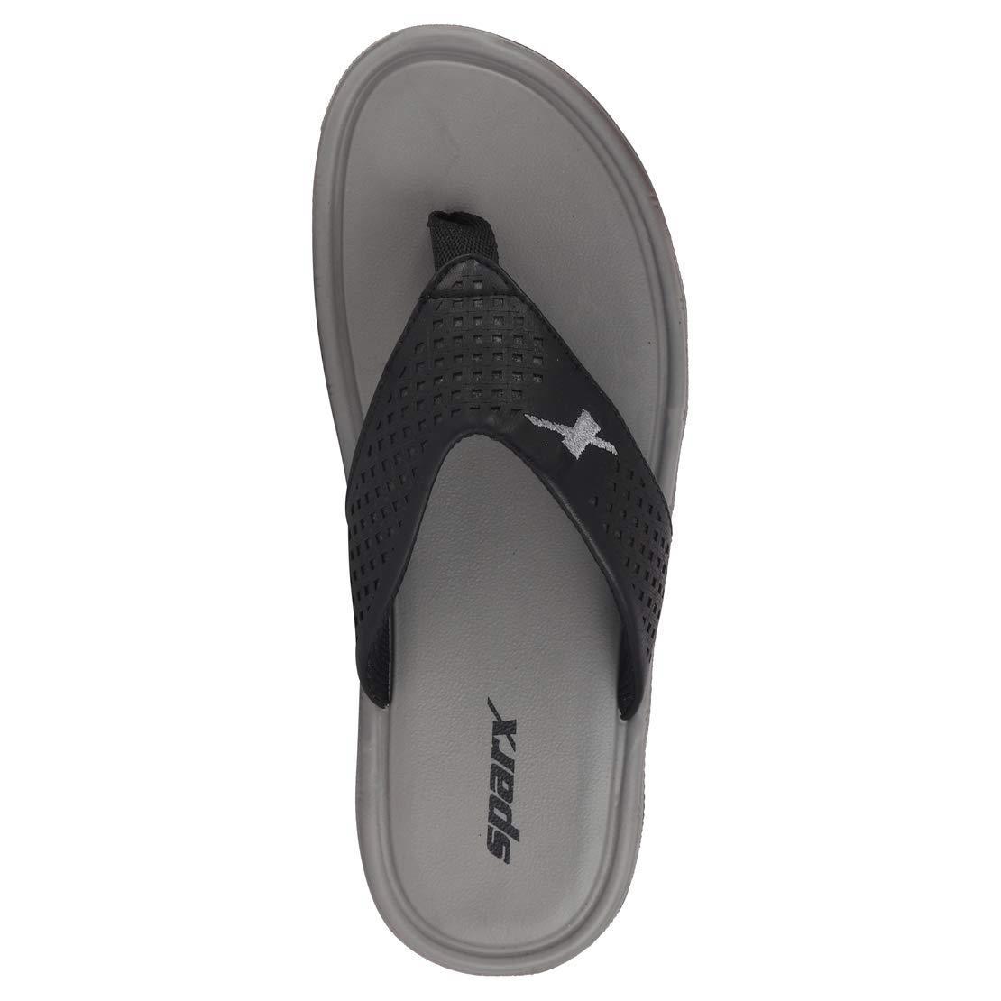 Sparx slippers hot sale black grey