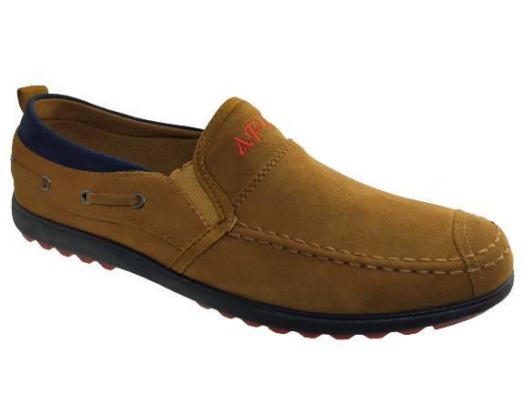 Apl Brand Men's Tom-40 Slipons Casual Shoes (Tan) :: RAJASHOES