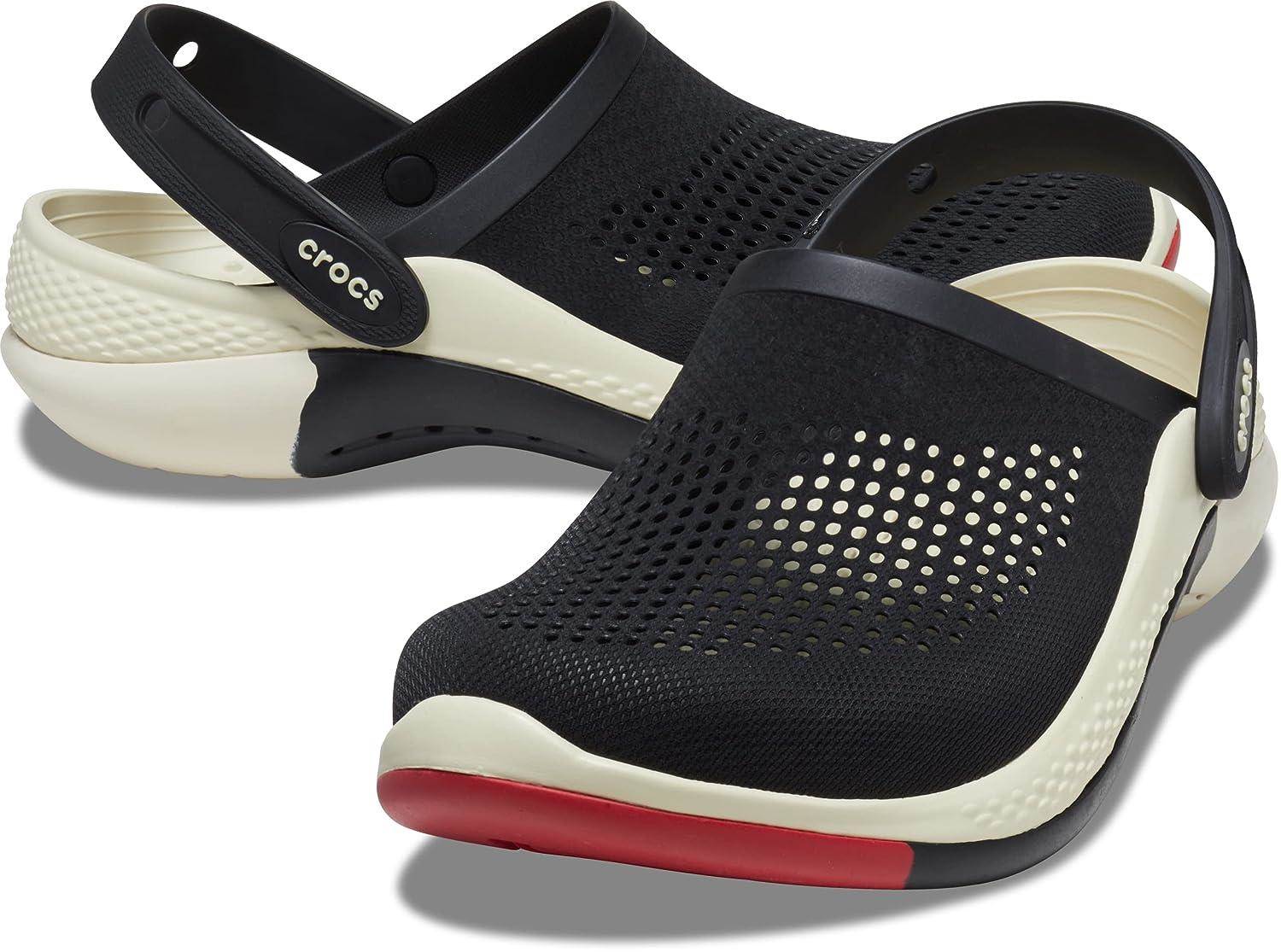 Buy Crocs LiteRide Black Back Strap Clogs for Men at Best Price @ Tata CLiQ