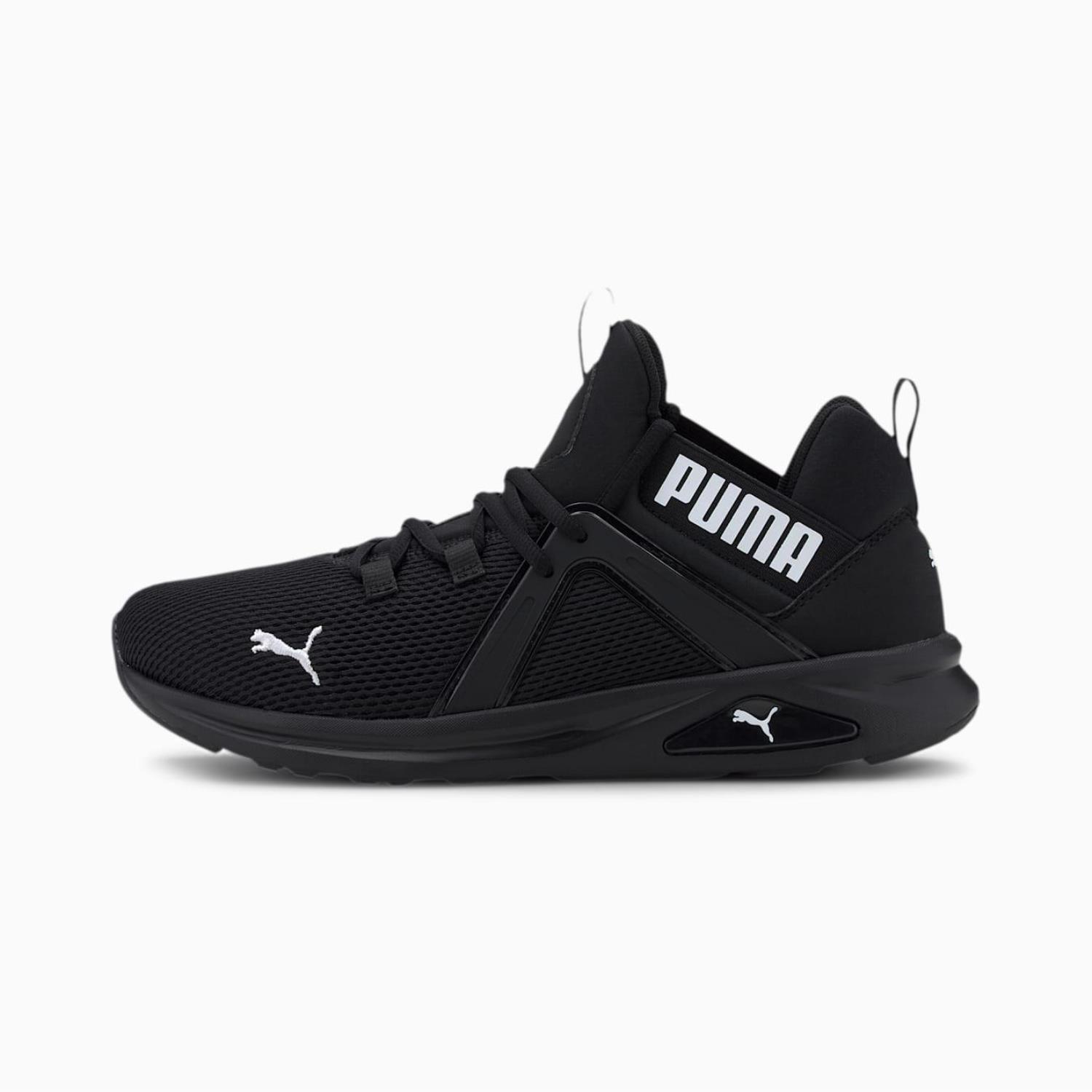 Puma Brand Men's Enzo 2 Laced Sports Shoes 193249 01 (Full Black ...