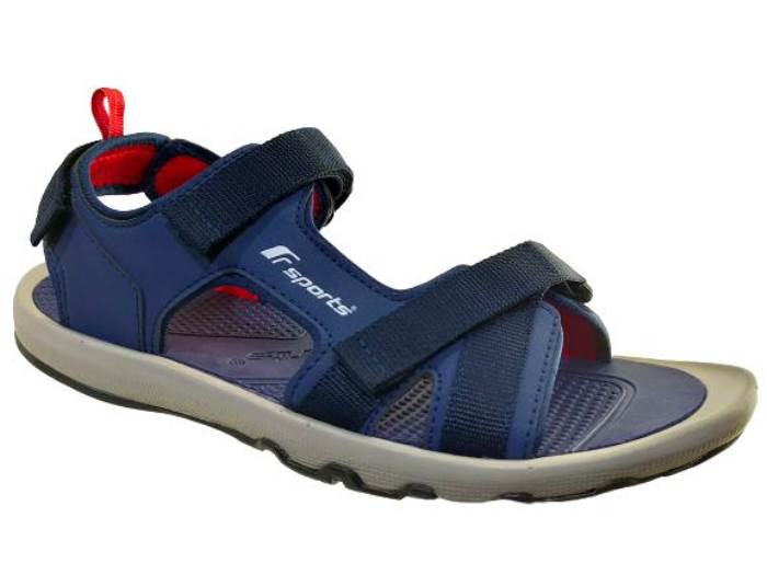 Buy Fsports Mens Black and Turquoise Blue Colour Frequency Series Synthetic  Casual Sandal Online at desertcartKUWAIT