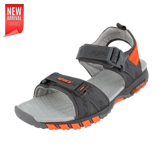 Sparx Men's Athletic and Outdoor Sandals Black Red